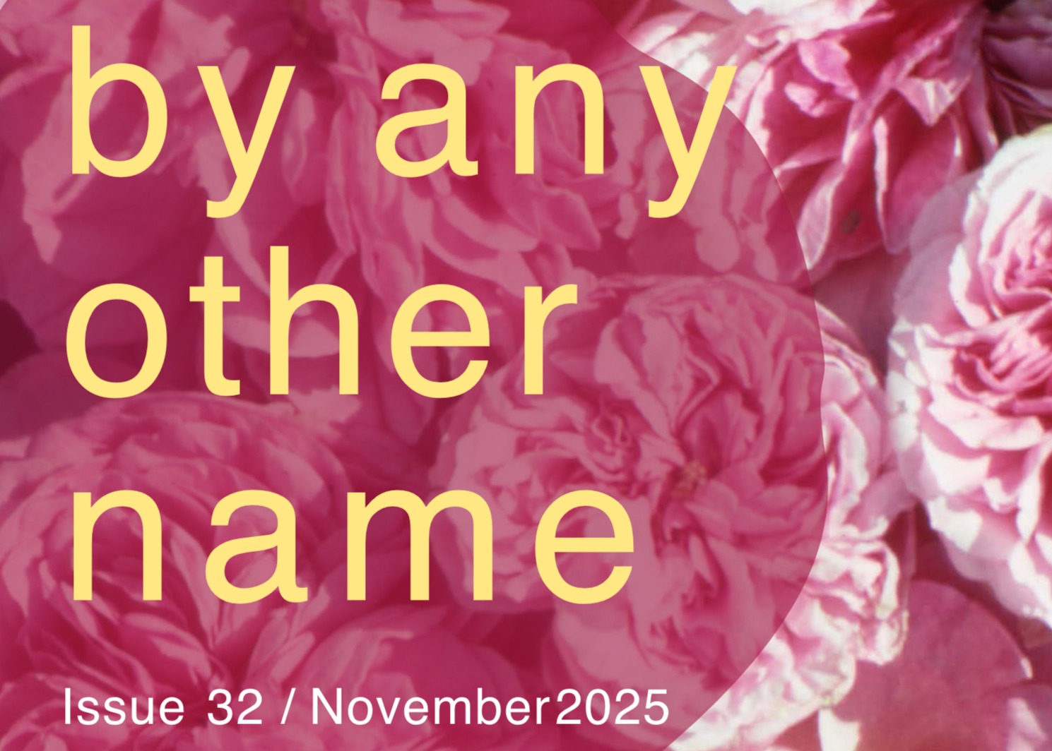 /by any other name November 2025