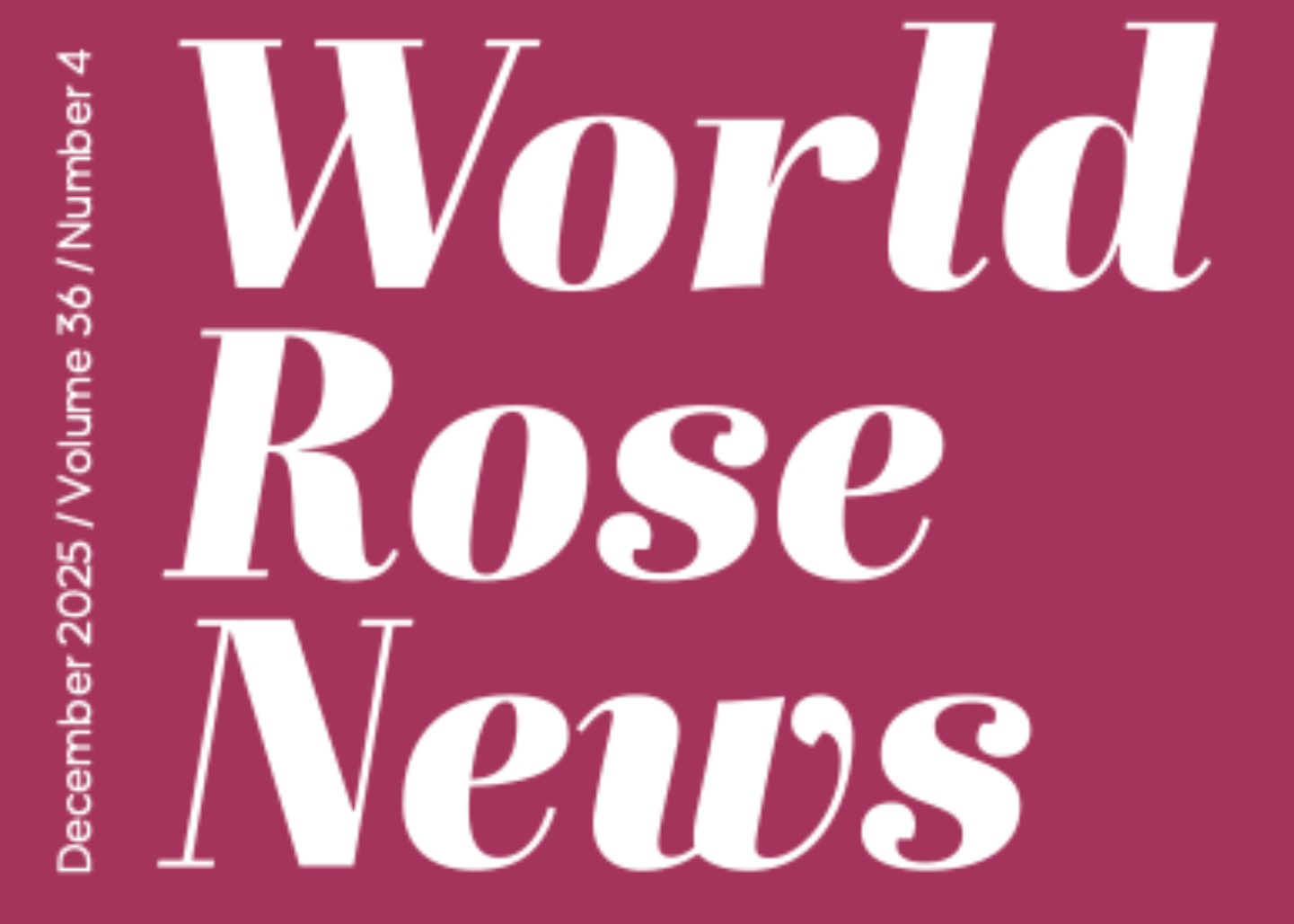 World Rose News December 2025